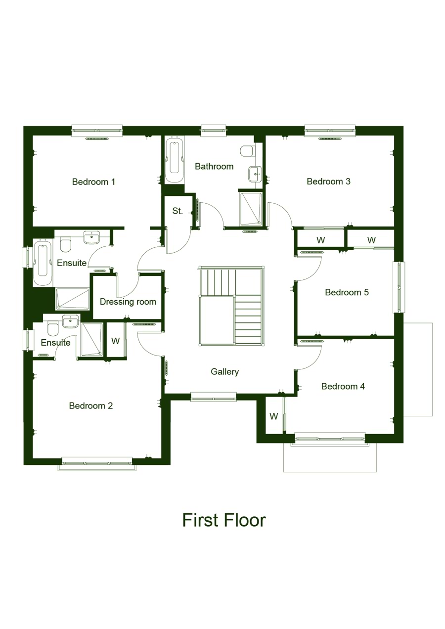 Stanwell House Floor Plan