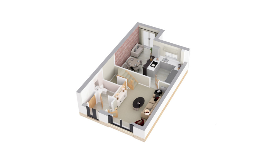 Rowan Cottage Floor Plan