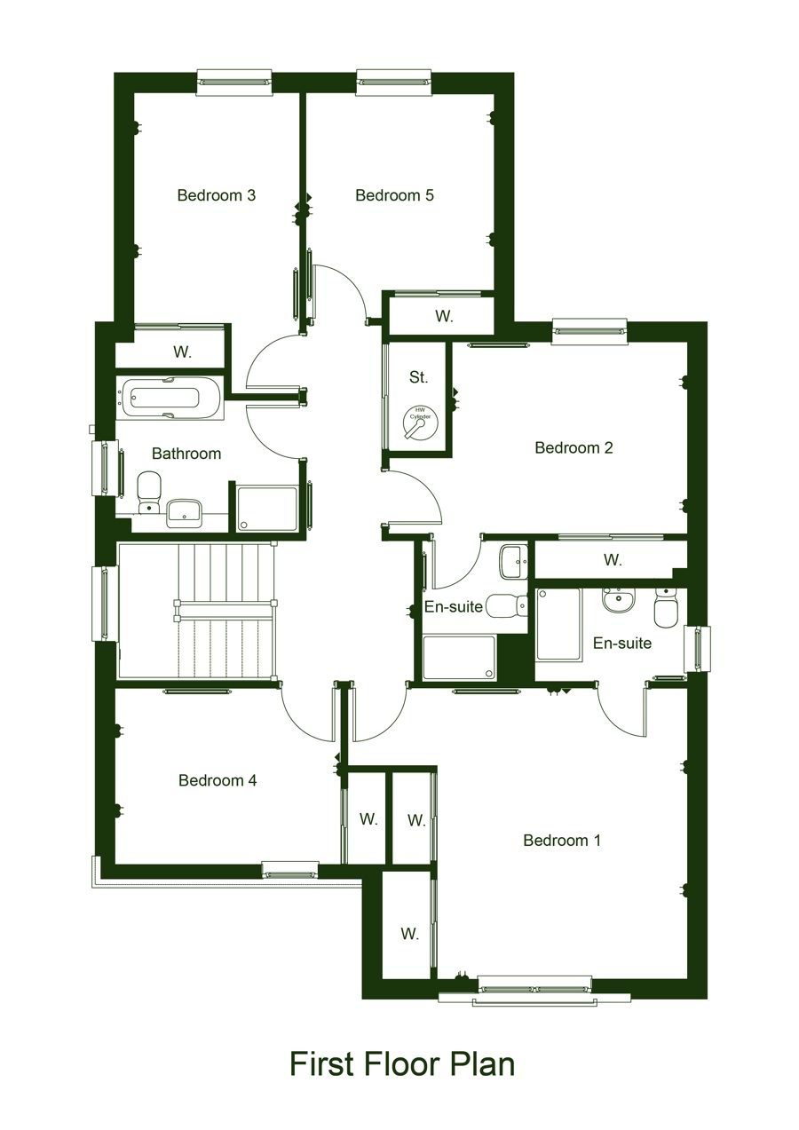 Alba House Floor Plan