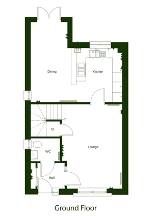 Cypress Cottage Floor Plan