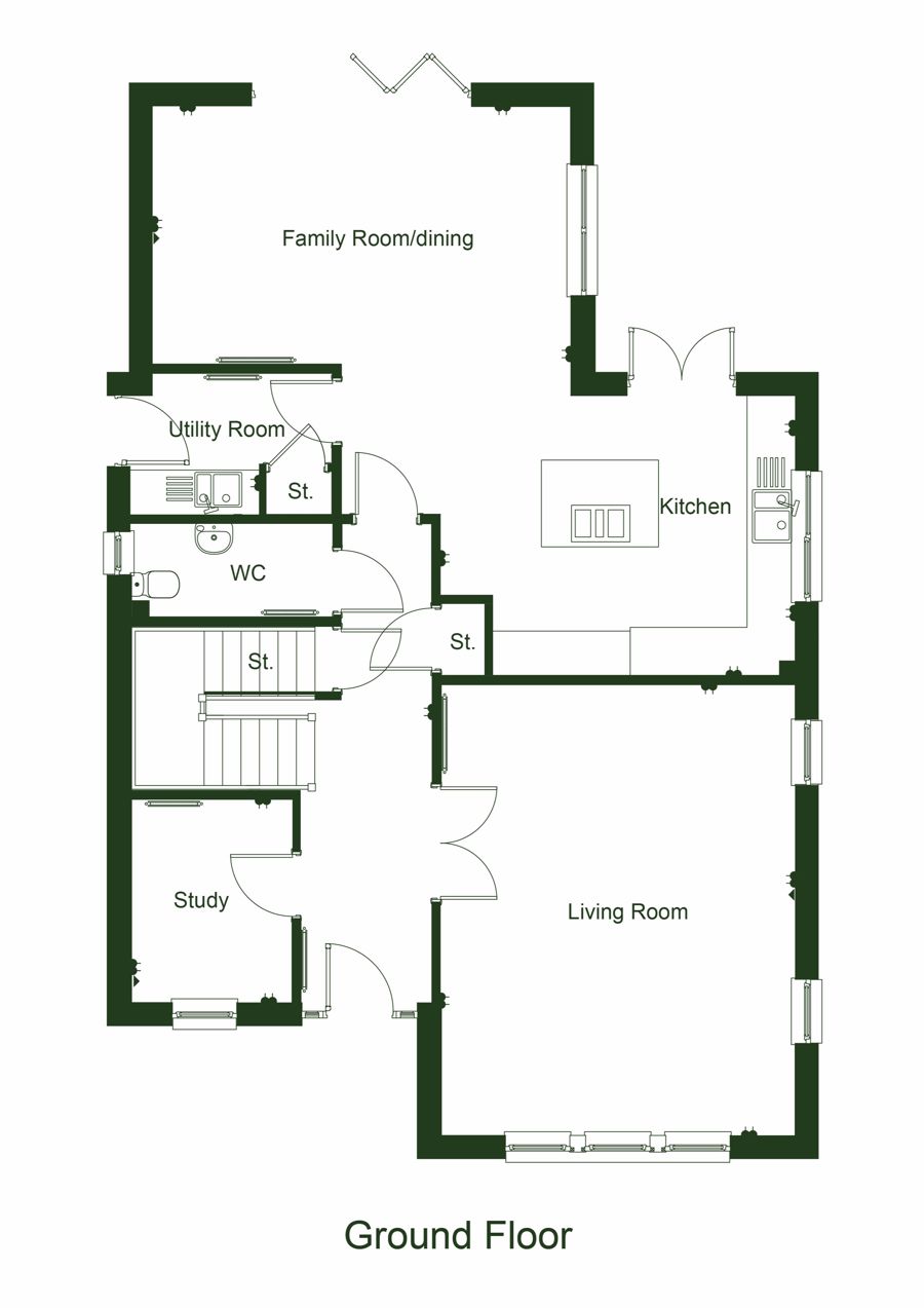 Alba House Floor Plan