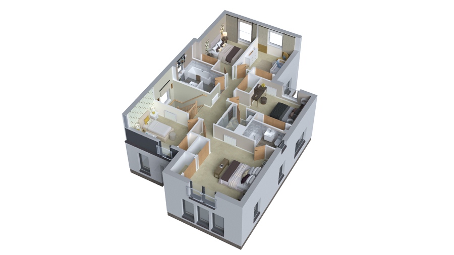 Jacobite House Floor Plan