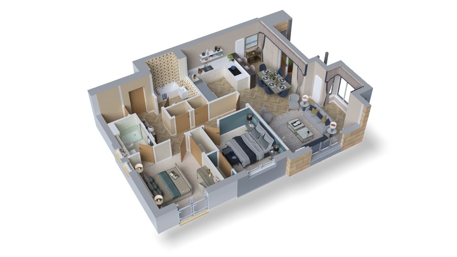 The Kingfisher - Showhome Floor Plan