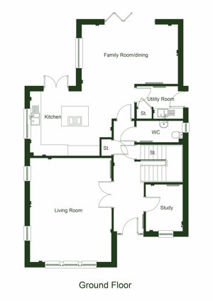 Burnet House - Show Home Floor Plan